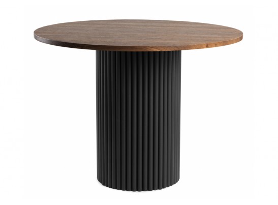 Стол Барел 110 орех кантри / черный в Ростове-на-Дону