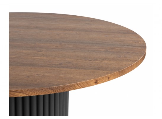 Стол Барел 110 орех кантри / черный в Ростове-на-Дону