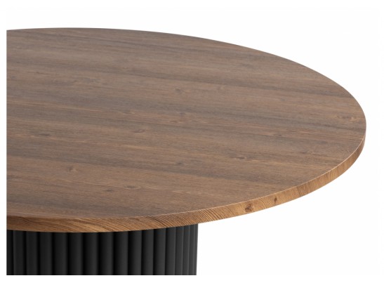 Стол Барел 110 орех кантри / черный в Ростове-на-Дону