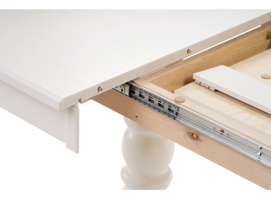 Стол Дейвер 200(260)х100х76 молочный в Ростове-на-Дону