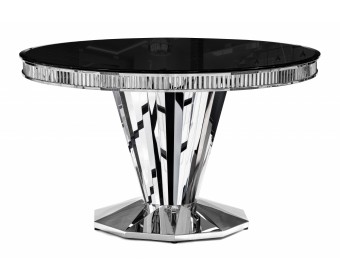 Стол на тумбе Grande 130х76 черный