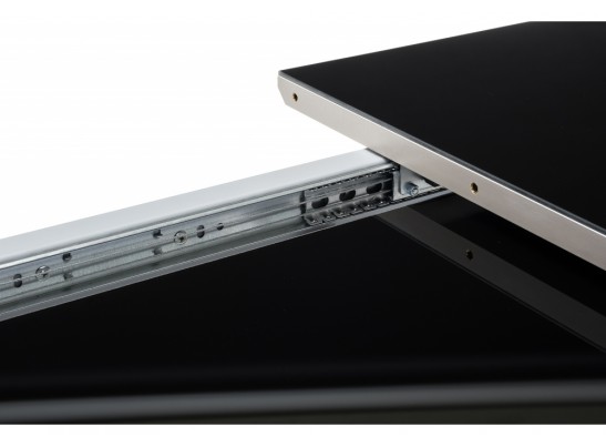 Стол на тумбе Кейтлин серый / черный в Ростове-на-Дону