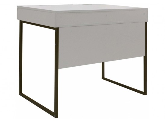 Стол письменный Аделина-4 кашемир / черный в Ростове-на-Дону