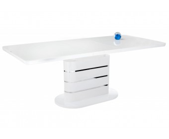 Стол Plas 160 super white
