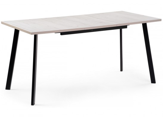 Стол раскладной Колон Лофт 120(160)х75х75 25 мм юта / матовый черный в Ростове-на-Дону