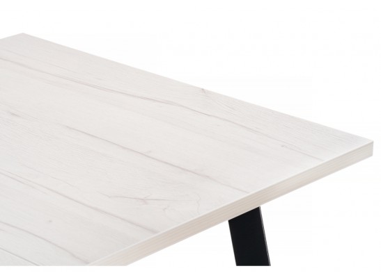 Стол раскладной Колон Лофт 120(160)х75х75 25 мм юта / матовый черный в Ростове-на-Дону