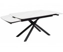 Стол Rivoli matt white marble sintered stone / black в Ростове-на-Дону