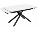 Стол Rivoli matt white marble sintered stone / black в Ростове-на-Дону