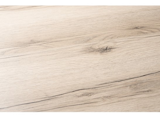 Стол Тринити Лофт 120х60х75 25 мм дуб делано светлый / черный матовый в Ростове-на-Дону