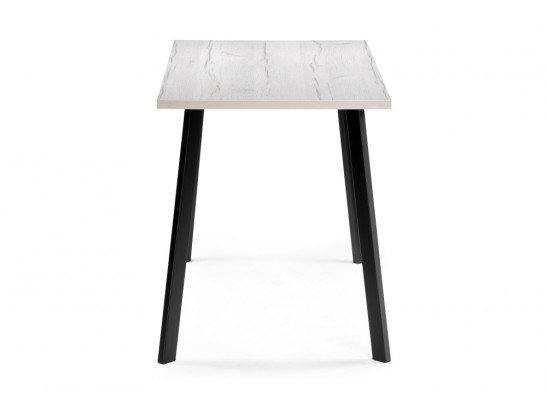 Стол Тринити Лофт 120х60х75 25 мм юта / матовый черный в Ростове-на-Дону