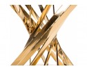 Стол Twist 130х74 gold / black в Ростове-на-Дону