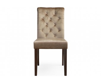 Стул Amelia dark walnut / fabric beige