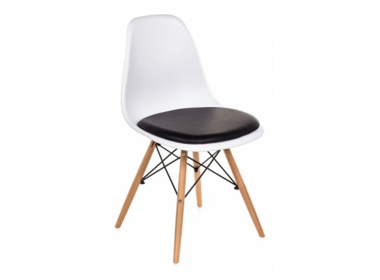 Стул Eames PC-011 белый / черный в Ростове-на-Дону