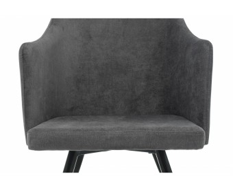 Стул Lans dark grey fabric