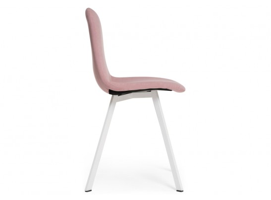 Стул на металлокаркасе Агот пыльно-розовый / белый в Ростове-на-Дону