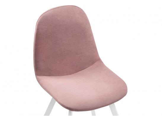Стул на металлокаркасе Агот пыльно-розовый / белый в Ростове-на-Дону