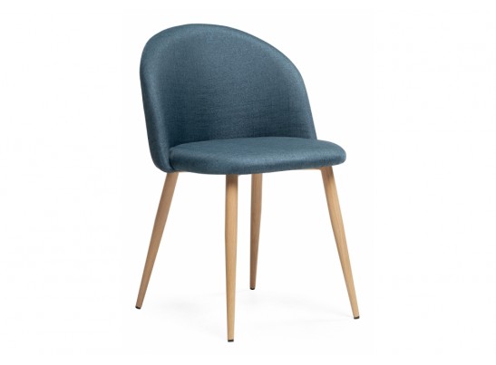 Стул на металлокаркасе Aldo blue / wood в Ростове-на-Дону Стул на металлокаркасе Aldo blue / wood в Ростове-на-Дону