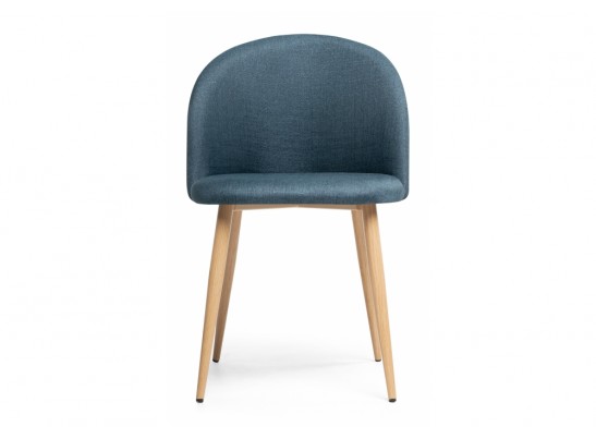 Стул на металлокаркасе Aldo blue / wood в Ростове-на-Дону Стул на металлокаркасе Aldo blue / wood в Ростове-на-Дону