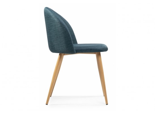 Стул на металлокаркасе Aldo blue / wood в Ростове-на-Дону Стул на металлокаркасе Aldo blue / wood в Ростове-на-Дону