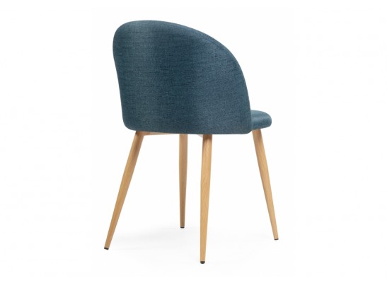 Стул на металлокаркасе Aldo blue / wood в Ростове-на-Дону Стул на металлокаркасе Aldo blue / wood в Ростове-на-Дону