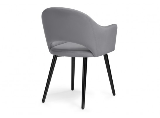 Стул на металлокаркасе Апри tenerife stone / черный глянец в Ростове-на-Дону