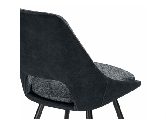 Стул на металлокаркасе Avianus вращающийся темно-серый / черный в Ростове-на-Дону