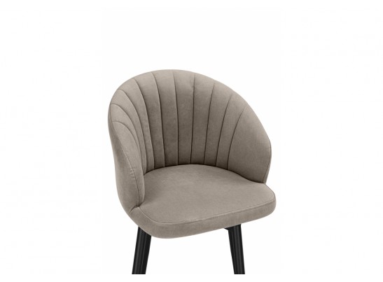 Стул на металлокаркасе Бэнбу крутящийся marseille 16 данс / черный