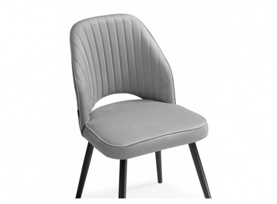 Стул на металлокаркасе Брейния velutto 52 / черный в Ростове-на-Дону