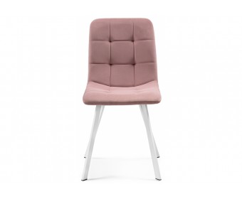Стул на металлокаркасе Bruk light purple / white
