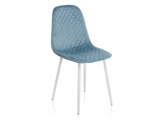Стул на металлокаркасе Capri blue / white в Ростове-на-Дону Стул на металлокаркасе Capri blue / white в Ростове-на-Дону