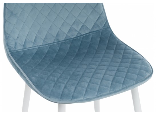 Стул на металлокаркасе Capri blue / white в Ростове-на-Дону Стул на металлокаркасе Capri blue / white в Ростове-на-Дону