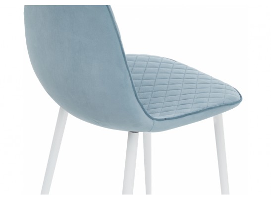 Стул на металлокаркасе Capri blue / white в Ростове-на-Дону Стул на металлокаркасе Capri blue / white в Ростове-на-Дону