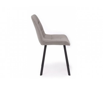 Стул на металлокаркасе Челси П латте (zd 290) / черный