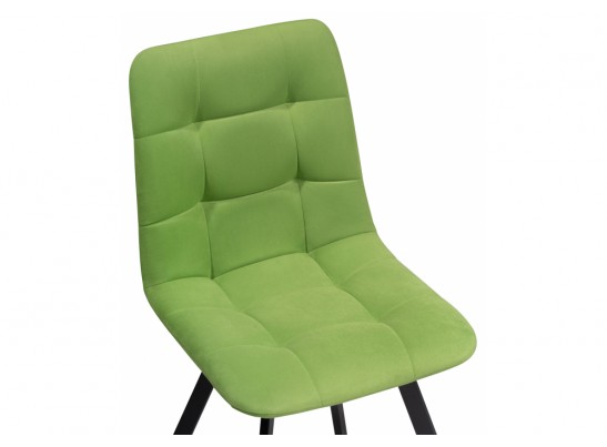 Стул на металлокаркасе Чилли светло-зеленый / черный в Ростове-на-Дону