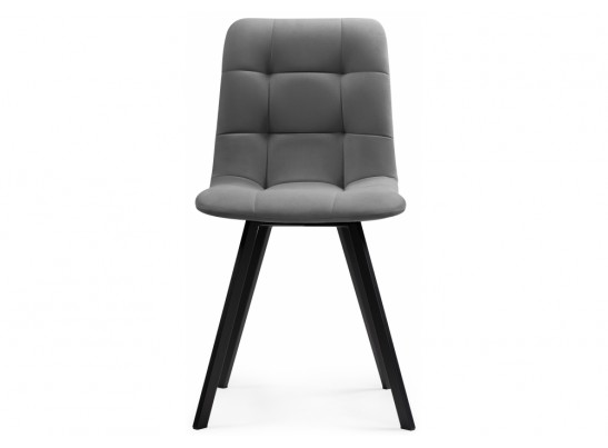 Стул на металлокаркасе Чилли темно-серый / черный в Ростове-на-Дону