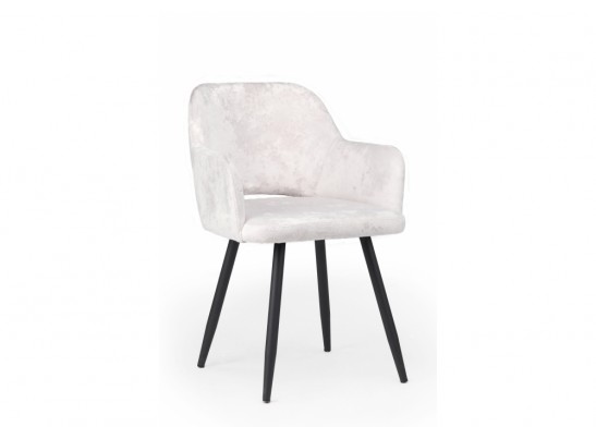 Стул на металлокаркасе Эолин 360 светло-бежевый (simple 011) / черный в Ростове-на-Дону