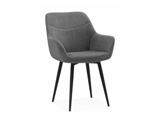 Стул на металлокаркасе Флюид темно-серый (zd 995) / черный в Ростове-на-Дону