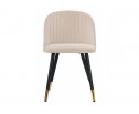 Стул на металлокаркасе Gabi beige / black / gold в Ростове-на-Дону