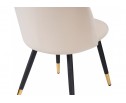 Стул на металлокаркасе Gabi beige / black / gold в Ростове-на-Дону