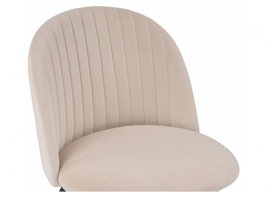 Стул на металлокаркасе Gabi beige / black / gold в Ростове-на-Дону