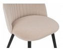 Стул на металлокаркасе Gabi beige / black / gold в Ростове-на-Дону