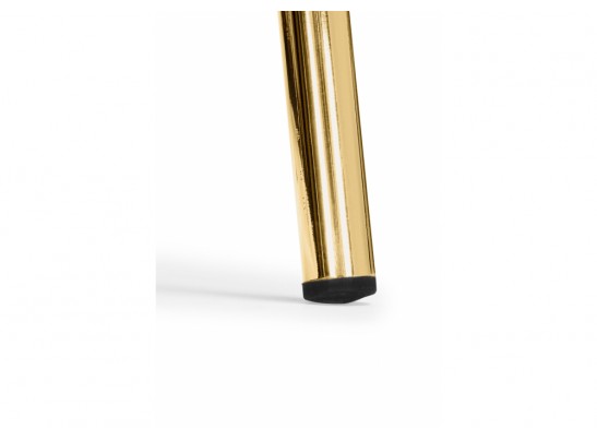 Стул на металлокаркасе Kamelia белый / ткань золотые ножки в Ростове-на-Дону