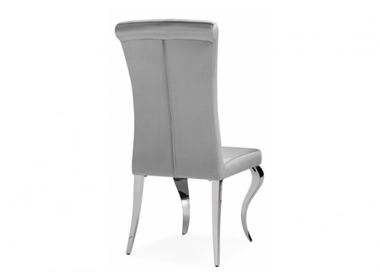 Стул на металлокаркасе Lund dark grey / steel