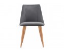 Стул на металлокаркасе Morgan dark gray / wood в Ростове-на-Дону