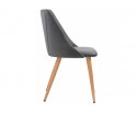 Стул на металлокаркасе Morgan dark gray / wood в Ростове-на-Дону
