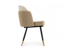 Стул на металлокаркасе Penelopa beige / light beige / black / gold в Ростове-на-Дону