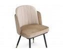 Стул на металлокаркасе Penelopa beige / light beige / black / gold в Ростове-на-Дону