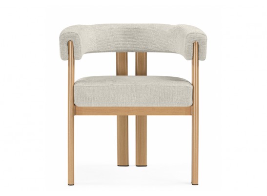 Стул на металлокаркасе Selma бежевый / бук в Ростове-на-Дону