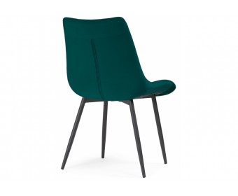 Стул на металлокаркасе Sidra green / black