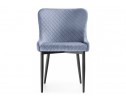 Стул на металлокаркасе Teo light blue / black в Ростове-на-Дону